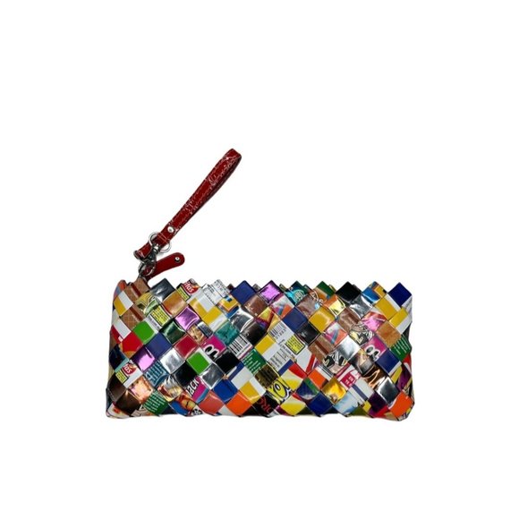 Nahui Ollin Handbags - Nahui Ollin Candy Chip Wrapper Wristlet